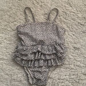 Baby Gap Polka Dot Ruffle Swimsuit